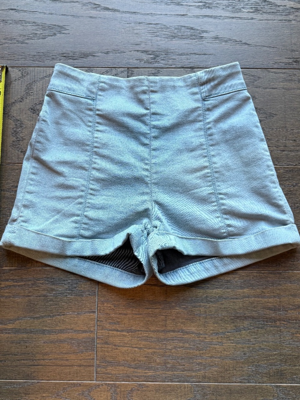 Cooperative by Urban Outfitters High Waisted Light Wash Denim Shorts Size 0
